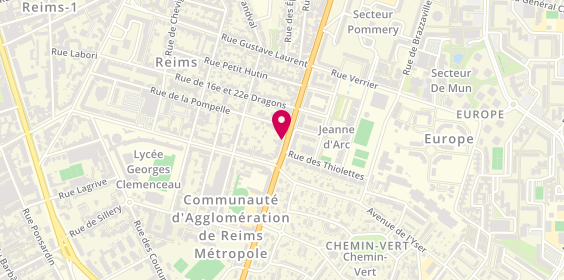 Plan de L'Etna, 156 Boulevard Pommery, 51100 Reims