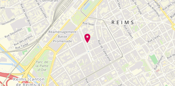 Plan de Piperno Reims, 52 place Drouet d'Erlon, 51100 Reims