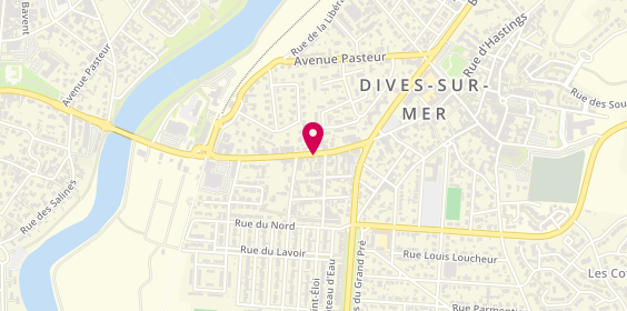 Plan de Div'in Pizza, 71 Rue Général de Gaulle, 14160 Dives-sur-Mer