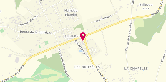 Plan de Le Chalet, 42 Route de Lisieux, 14640 Auberville