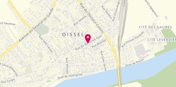 Plan de O'Fratelli, 28 Rue du Maréchal Foch, 76350 Oissel