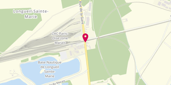 Plan de Le Vivaldi, 3 place de la Gare, 60126 Longueil-Sainte-Marie