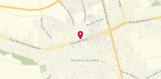 Plan de BOULLAN Thierry, 336 Grande Rue, 27310 Bourg-Achard