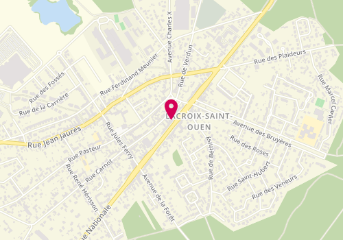 Plan de Pizza'yolo, 79 Rue Nationale, 60610 La Croix-Saint-Ouen