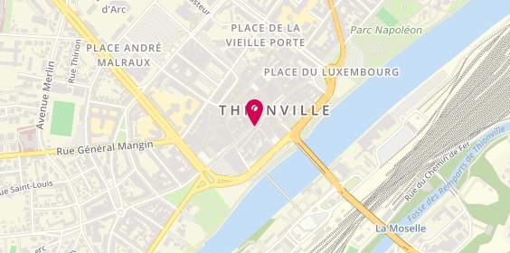 Plan de Le 346, 14 Rue de Paris, 57100 Thionville
