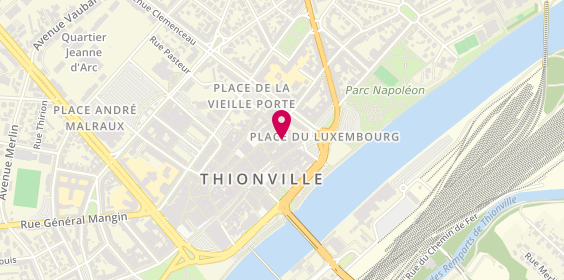 Plan de Les Moulins Bleus, Les Moulins Bleus
9 Cr du Mersch, 57100 Thionville
