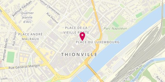 Plan de Le Borsalino, 21 Rue de Jemmapes, 57100 Thionville
