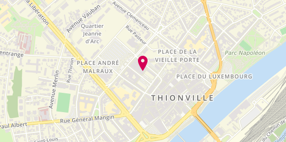 Plan de Le 16, 16 place Turenne, 57100 Thionville