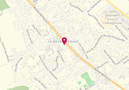 Plan de Les Jardins des Menhirs, 93 Route de Paris, 76240 Le Mesnil-Esnard