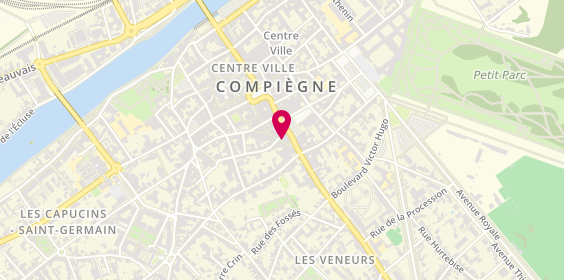 Plan de La Calabraise, 22 Rue des Lombards, 60200 Compiègne