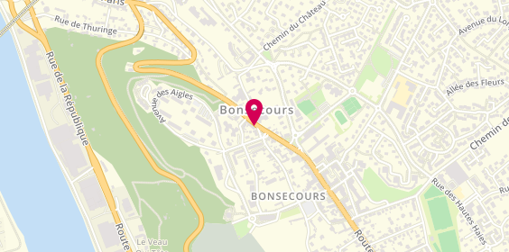 Plan de Pizza Stef', 95 Route de Paris, 76240 Bonsecours