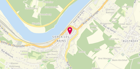 Plan de L'Arlequin, 3 place de Marché, 57480 Sierck-les-Bains