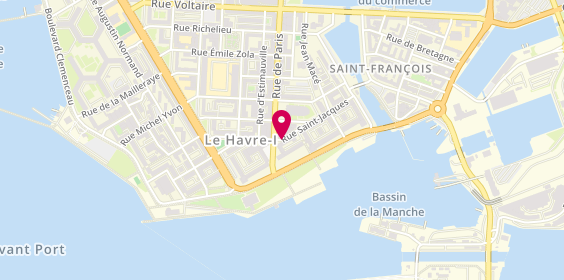 Plan de Macicia, 6 Rue Saint-Jacques, 76600 Le Havre