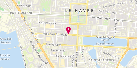 Plan de Volcano, 131 Rue Louis Brindeau, 76600 Le Havre