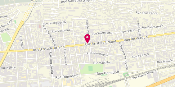 Plan de Pizza Di Grano, 345 Rue Aristide Briand, 76600 Le Havre