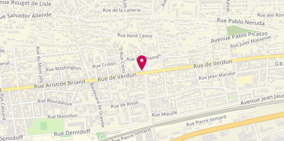 Plan de Pizza Resto, 57 Rue de Verdun, 76600 Le Havre