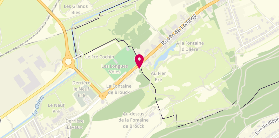Plan de L'Adriatica, 20 avenue du Luxembourg, 54810 Longlaville