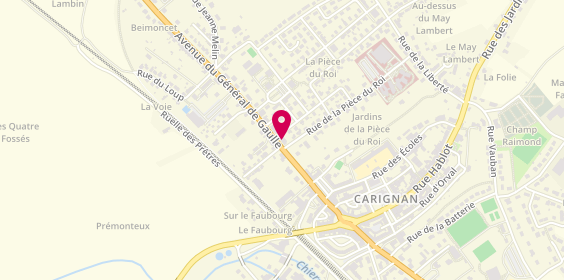 Plan de La Galejade, 20 avenue du Général de Gaulle, 08110 Carignan