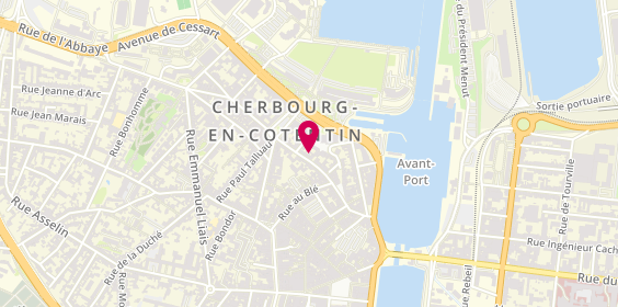 Plan de Le Moulin, 23 Rue Tour Carrée, 50100 Cherbourg-en-Cotentin