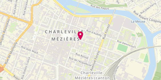 Plan de Pizzeria Annabella, 19 Rue du Petit-Bois, 08000 Charleville-Mézières