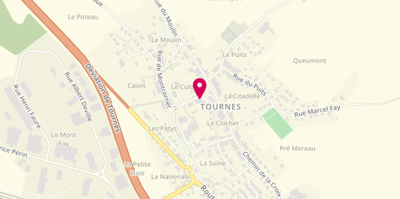 Plan de La Romerie, 2 Rue de la Tourette, 08090 Tournes