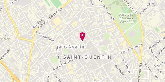 Plan de Al Taglio, 12 Rue de l'Abbaye de Pompières, 02100 Saint-Quentin