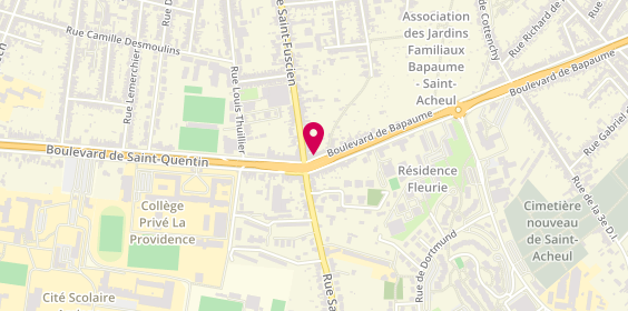 Plan de Allo Mario's Pizza, 298 Boulevard de Bapaume, 80000 Amiens