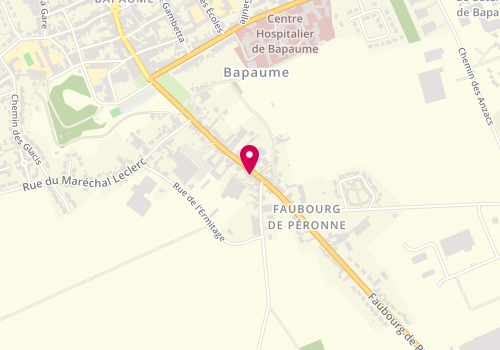 Plan de Le Stromboli, 37 Rue du Faubourg de Peronne, 62450 Bapaume