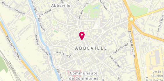 Plan de Pizza City Abbeville, 23 Rue Jean de Ponthieu, 80100 Abbeville