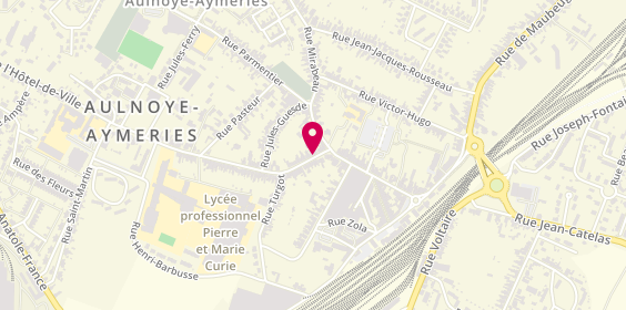 Plan de Bella Pizza, 16-18
16 Rue de l'Hotel de Ville, 59620 Aulnoye-Aymeries
