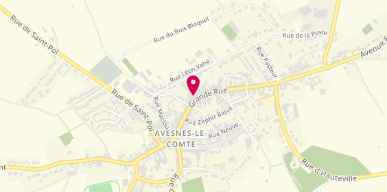 Plan de La Marinella, 108 Grande Rue, 62810 Avesnes-le-Comte