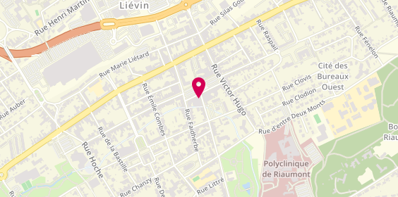 Plan de Brasserie du Marche, 11 place Gambetta, 62800 Liévin