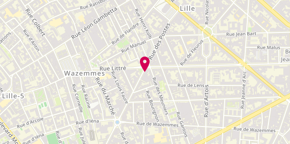 Plan de My Pizza, 67 Rue des Postes, 59000 Lille