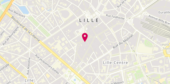 Plan de La Fossetta, 15 Rue des Fossés, 59000 Lille