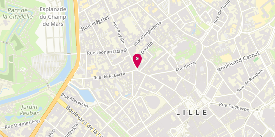 Plan de La Bellezza, 126 Rue Esquermoise, 59800 Lille