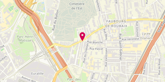 Plan de Caliente, 84/86 Rue du Faubourg de Roubaix, 59800 Lille