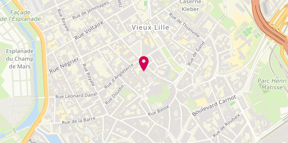 Plan de La Bottega, 8 Bis Rue de Pétérinck, 59000 Lille