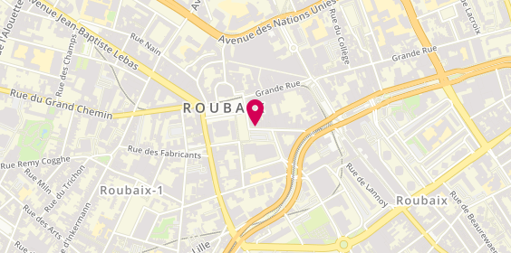 Plan de La Dioza - Roubaix, 3 Rue Pierre Motte, 59100 Roubaix
