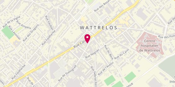 Plan de La Catita Wattrelos, 14 Bis Rue Roger Salengro, 59150 Wattrelos