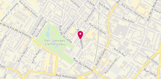 Plan de Go Pizza, 91 Rue de Menin, 59200 Tourcoing
