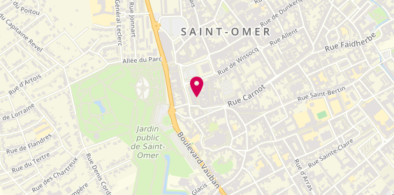 Plan de Le Gardian, 16 Bis Rue Louis Martel, 62500 Saint-Omer