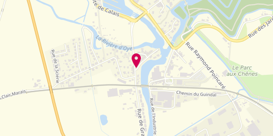 Plan de L'Atelier À Pizzas, 4358 Route de Gravelines, 62370 Saint-Folquin